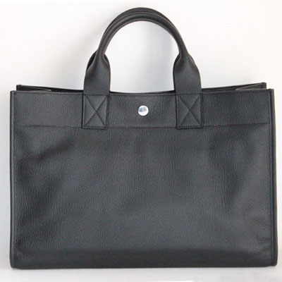 Replica Hermes Cowhide Cabag Weekender Bag Black 6008 On Sale